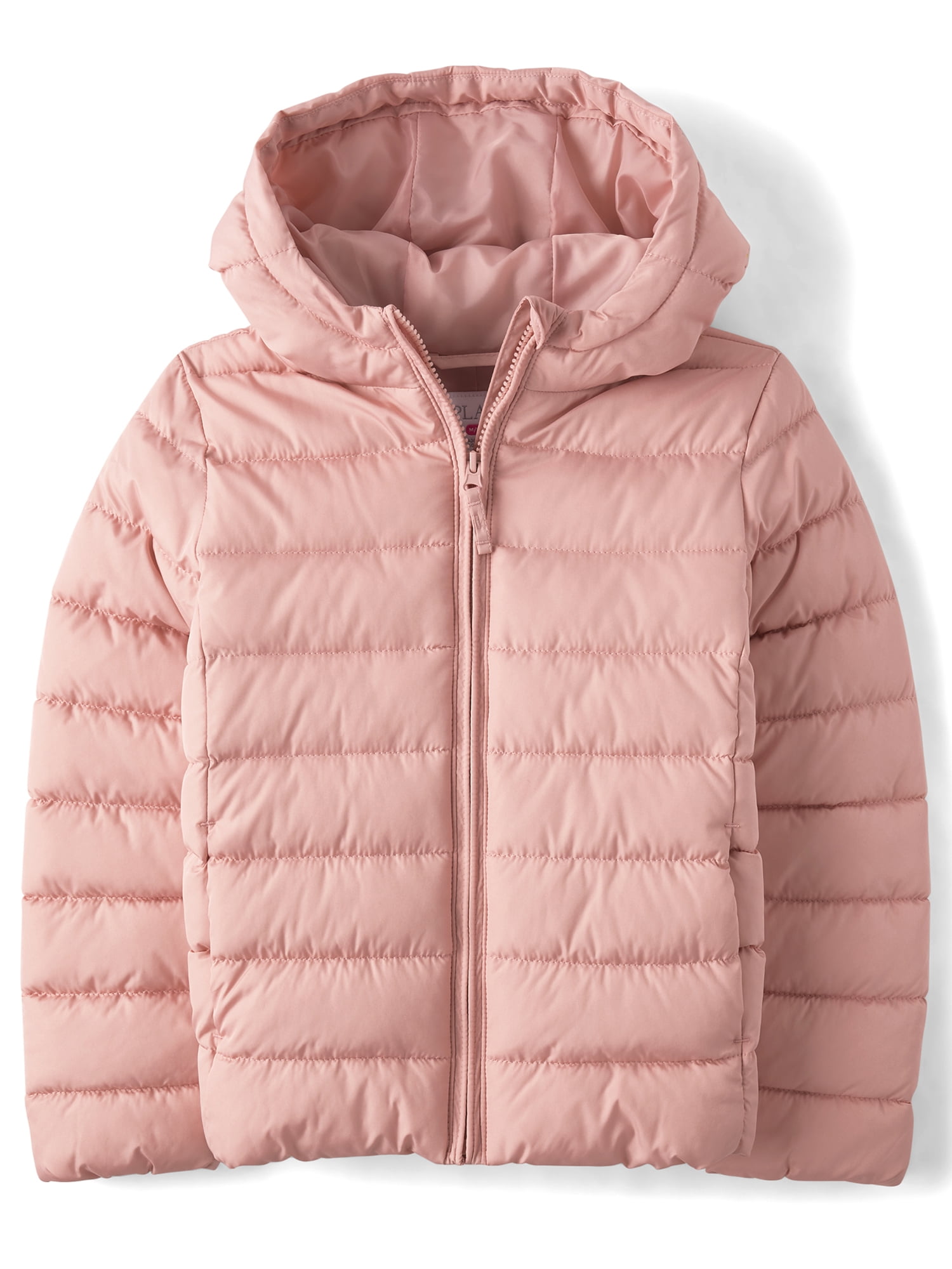 The Children's Place Girls Long Sleeve Hooded Puffer Jacket, Sizes XS-XXL