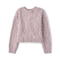 thumbnail image 1 of The Children's Place Girls Long Sleeve Marled Shaker Stitch Cable Knit Sweater, Sizes XS-XXL, 1 of 4