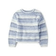 thumbnail image 1 of The Children's Place Girls Long Sleeve Ombre Print Sweater, Sizes XS-XXL, 1 of 3