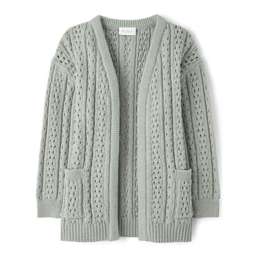 The Children's Place Girls Long Sleeve Open Front Cardigan, Sizes XS-XXL