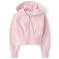 thumbnail image 1 of The Children's Place Girls Long Sleeve Premium Fleece Zip Up Hoodie, Sizes XS-XXL, 1 of 3