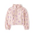 thumbnail image 1 of The Children's Place Girls Long Sleeve Printed Microfleece Half Zip Pullover, Sizes XS-XXL, 1 of 3