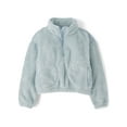thumbnail image 1 of The Children's Place Girls Long Sleeve Sherpa Half Zip Pullover, Sizes XS-XXL, 1 of 3