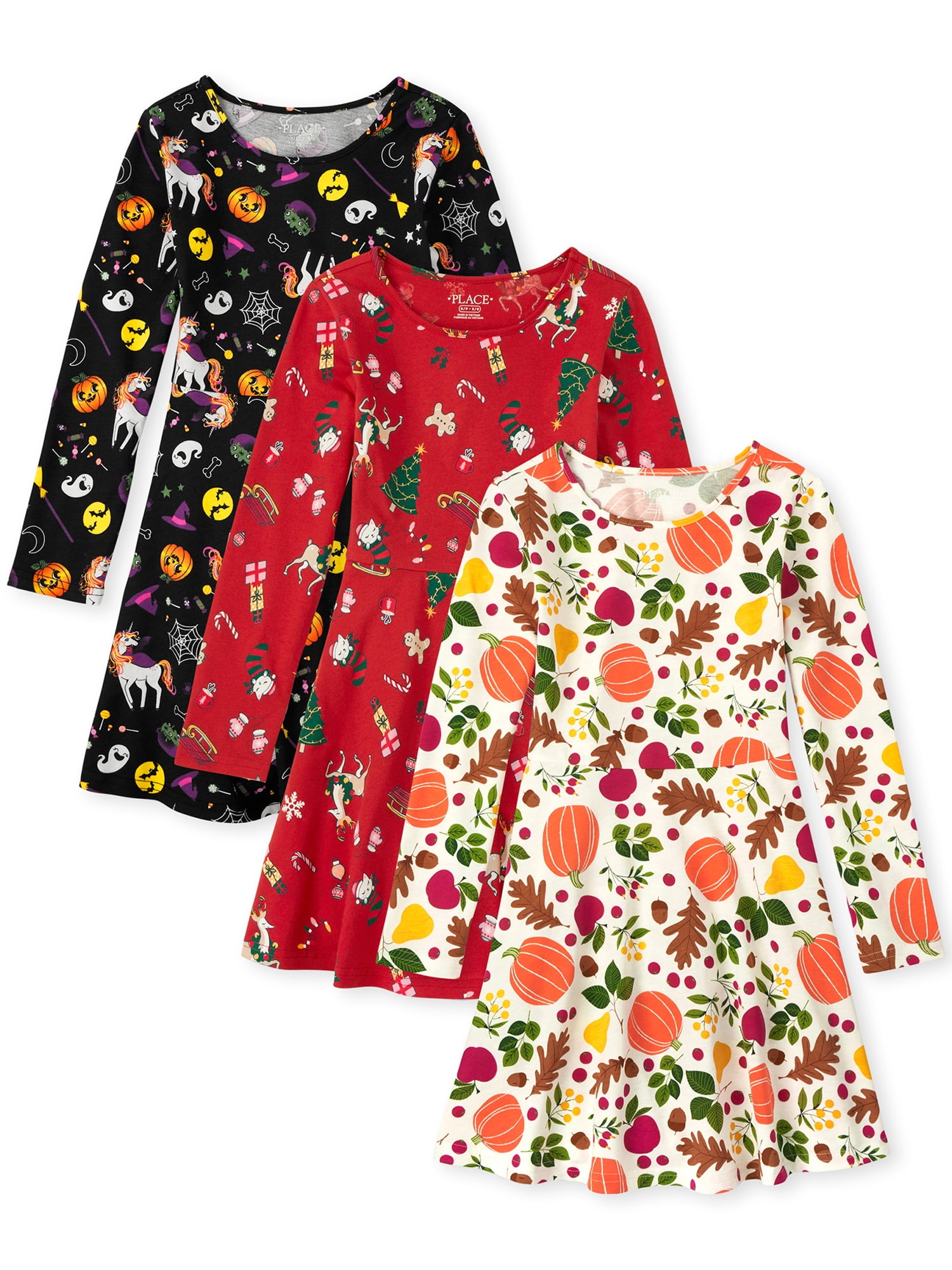 Children's place holiday dresses hotsell