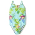 thumbnail image 1 of The Children's Place Girls One Piece Printed Swimsuit, Sizes XS-XXL, 1 of 3
