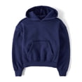 thumbnail image 1 of The Children's Place Girls Oversized Puff Print Bow Pullover Fleece Hoodie, Sizes XS-XXL, 1 of 3