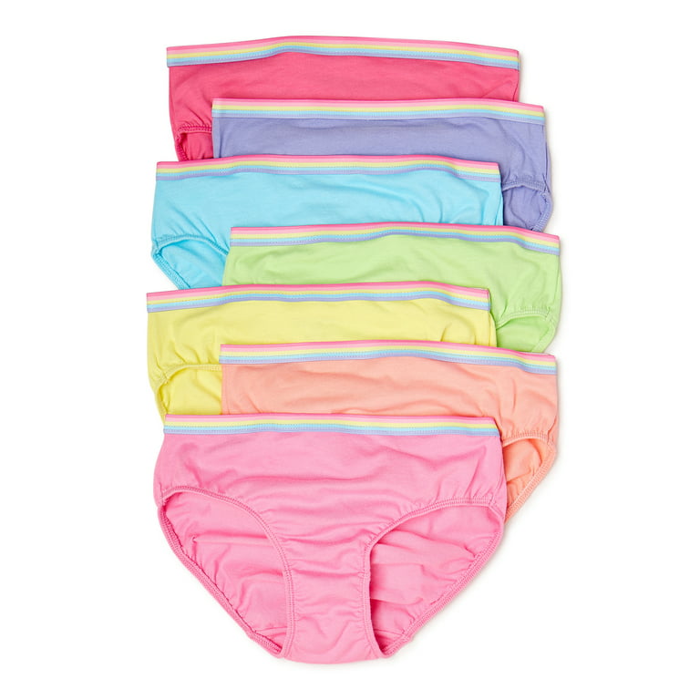 The Children's Place Girls' Panties Underwear, 7-Pack, Sizes XS - XL 