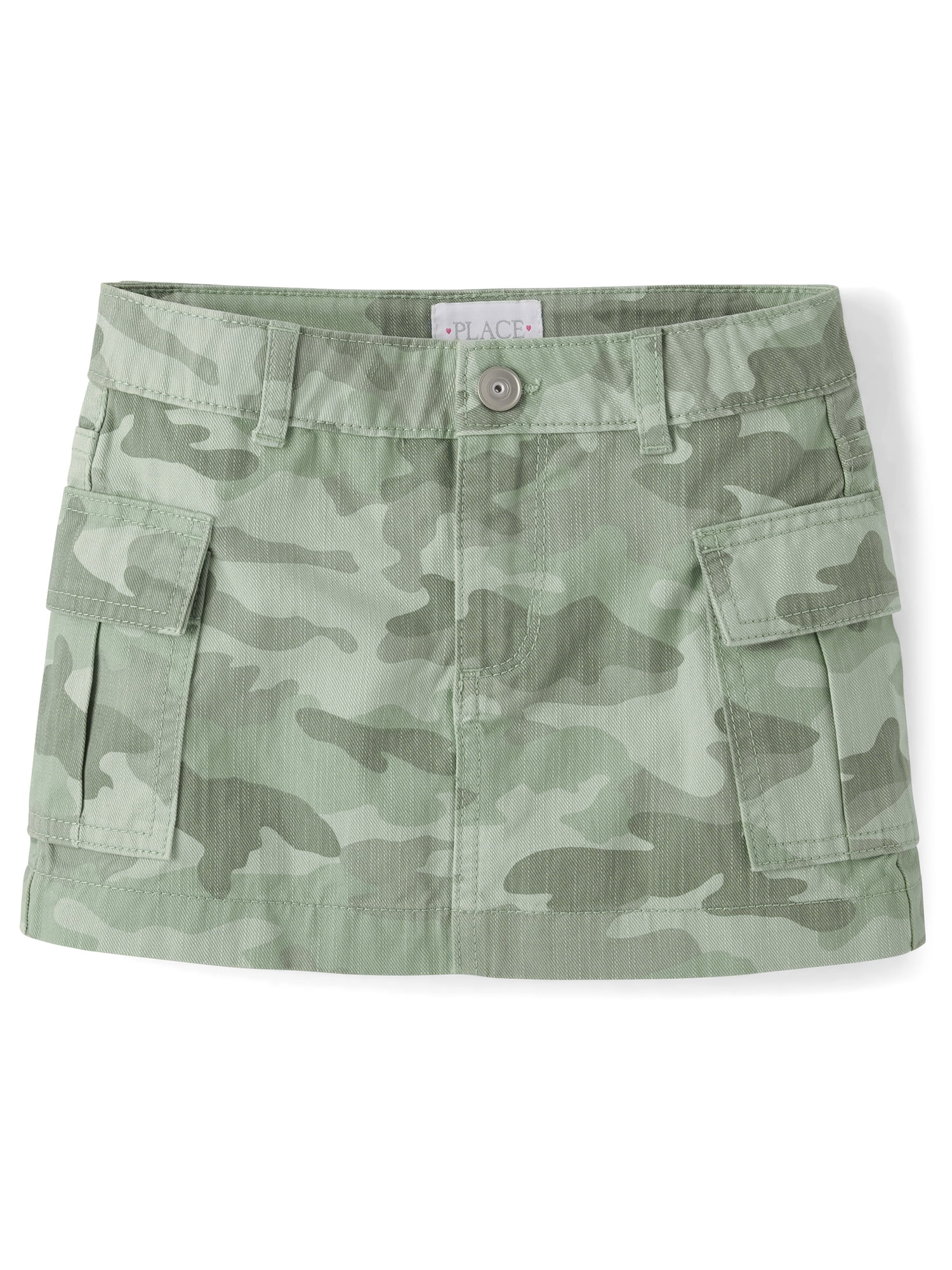 The Children's Place Girls Printed Cargo Pocket Skirt, Sizes 4-16