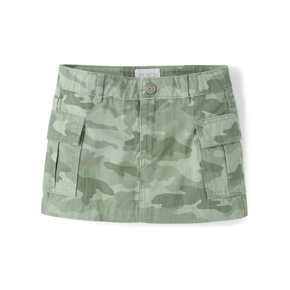 The Children's Place Girls Printed Cargo Pocket Skirt, Sizes 4-16