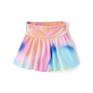 The Children's Place Girls Printed High Rise Ruched Skort, Sizes XS-XXL