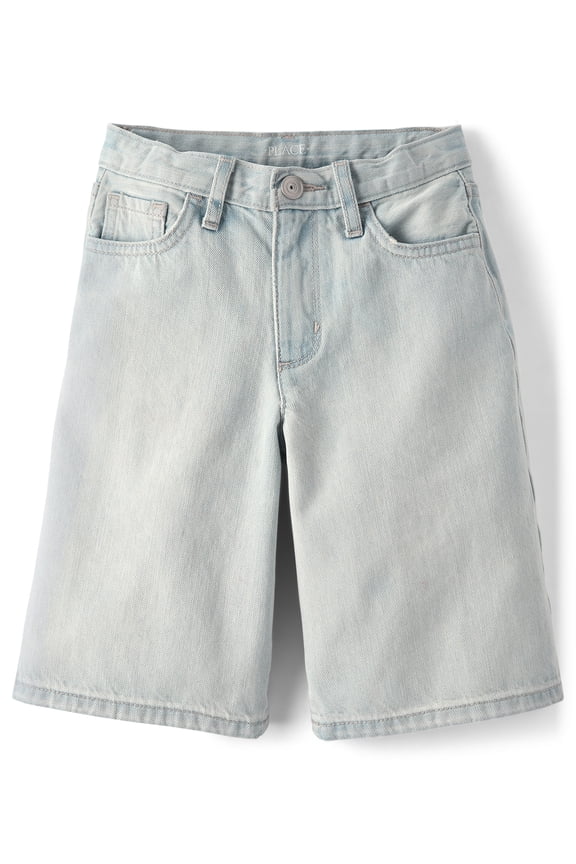 Girls Pull On Denim Jorts, Sizes 4-16