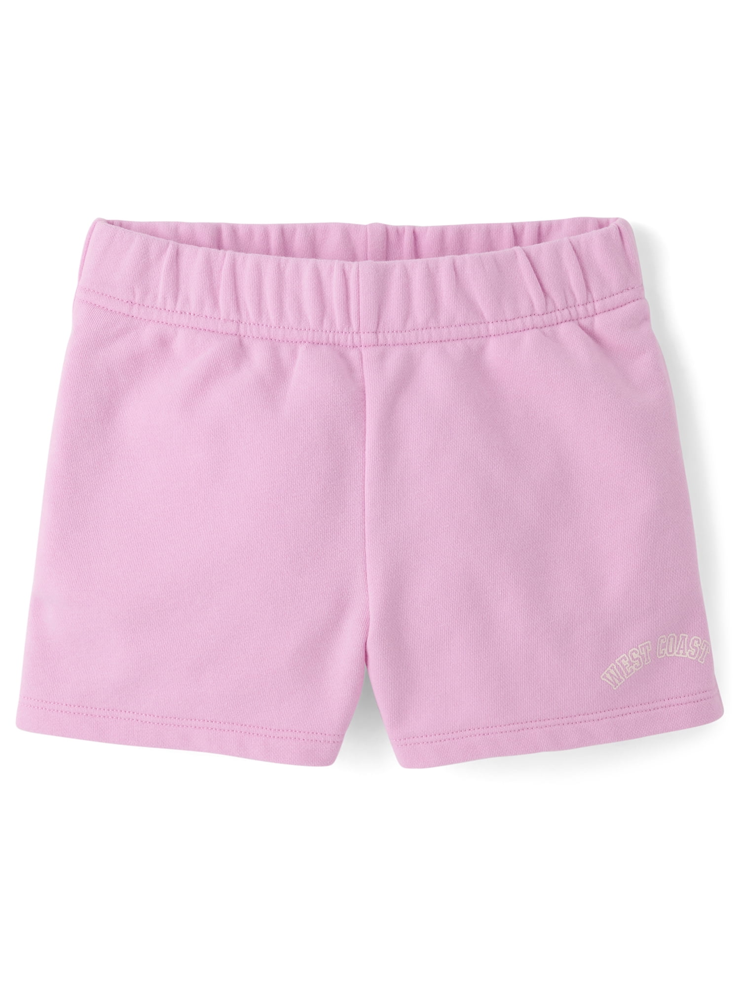 The Children's Place Girls Pull-On Graphic French Terry Shorts, Sizes XS-XXL