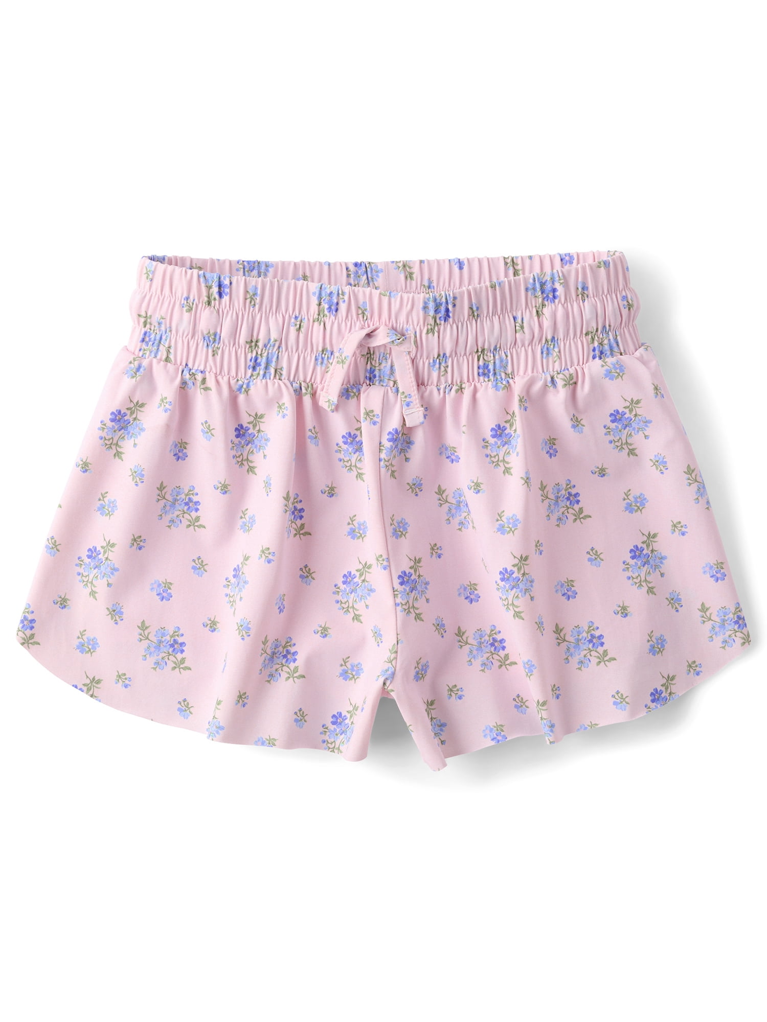 The Children's Place Girls Quick Dry Pull-On Floral Flowy Shorts, Sizes XS-XXL