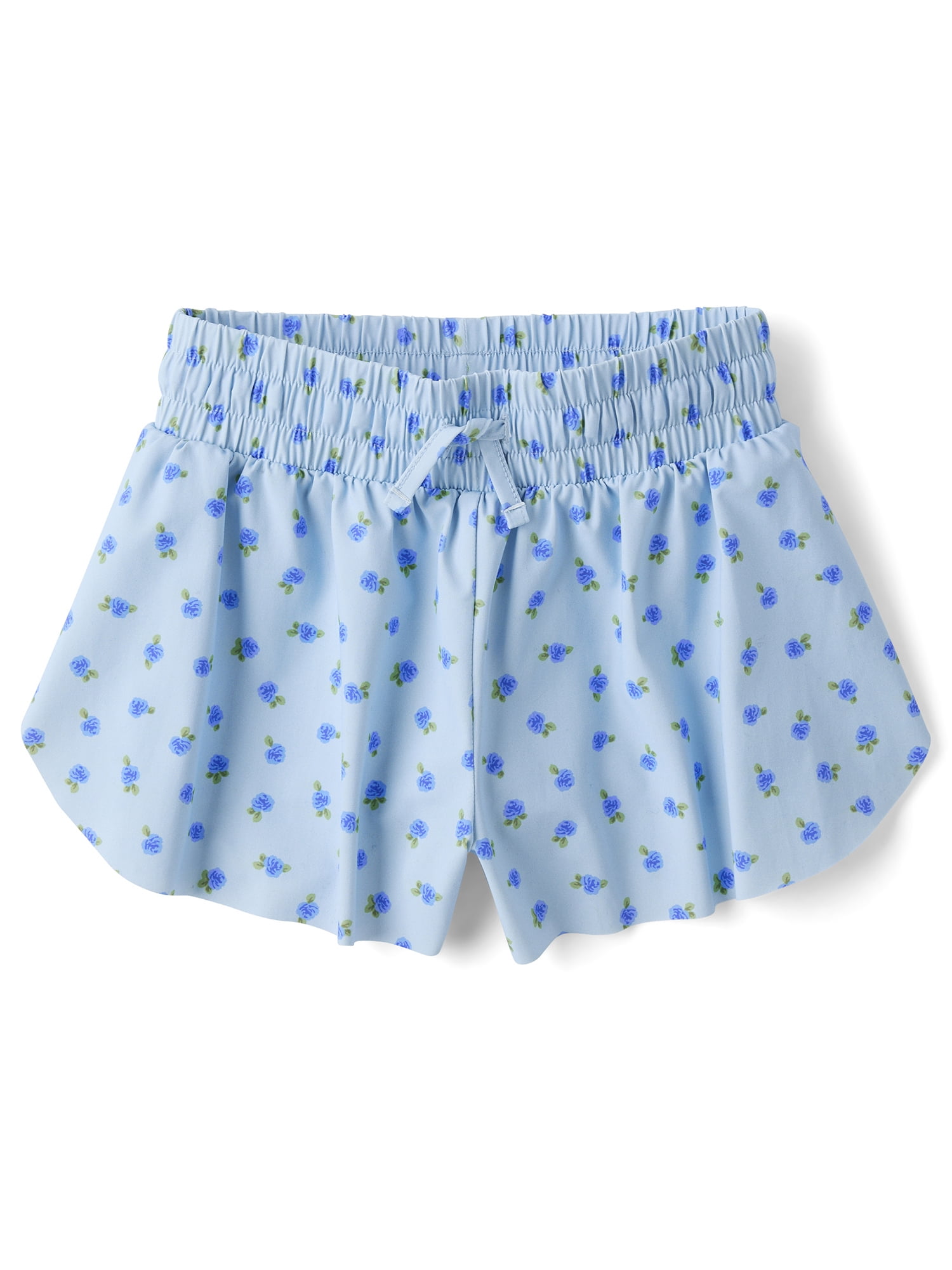 The Children's Place Girls Quick Dry Pull-On Floral Flowy Shorts, Sizes XS-XXL