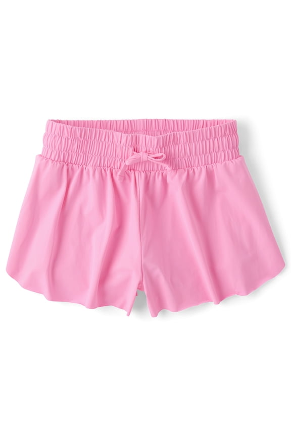 Girls Quick Dry Pull-On Flowy Shorts, Sizes XS-XXL