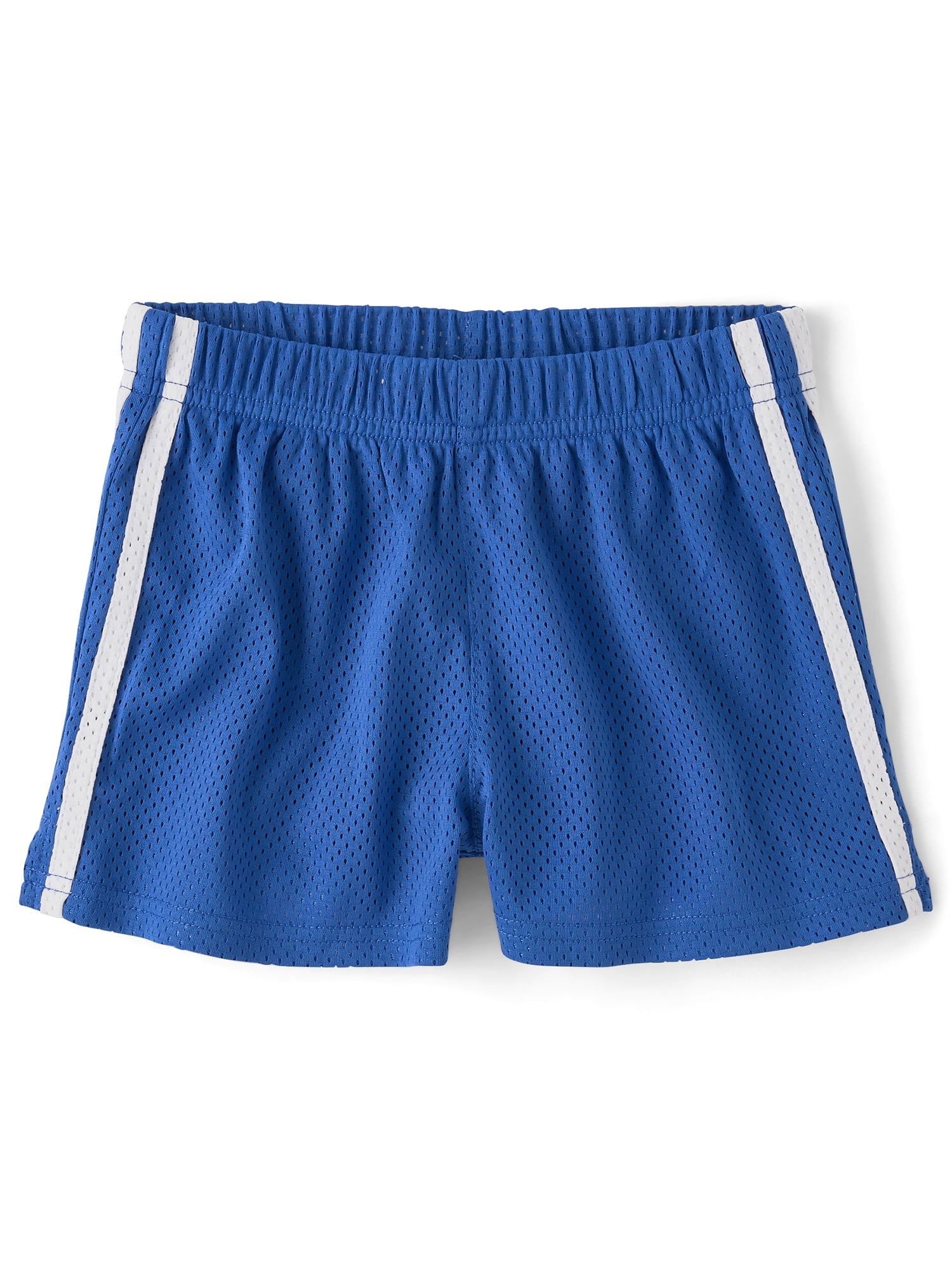 The Children's Place Girls Quick Dry Side Stripe Mesh Lined Short, Sizes XS-XXL