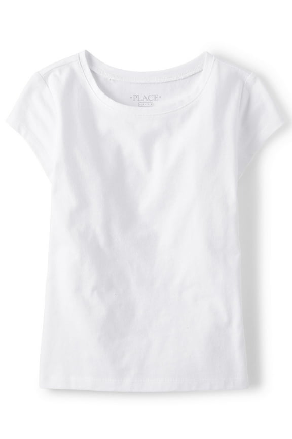 Girls Short Sleeve Layering T-Shirt, Sizes XS-XXL
