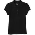 thumbnail image 1 of The Children's Place Girls' Short Sleeve Ruffle Pique Polo, 1 of 6