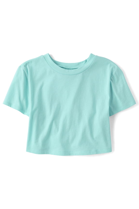 Girls Short Sleeve Tulip Top, Sizes XS-XXL