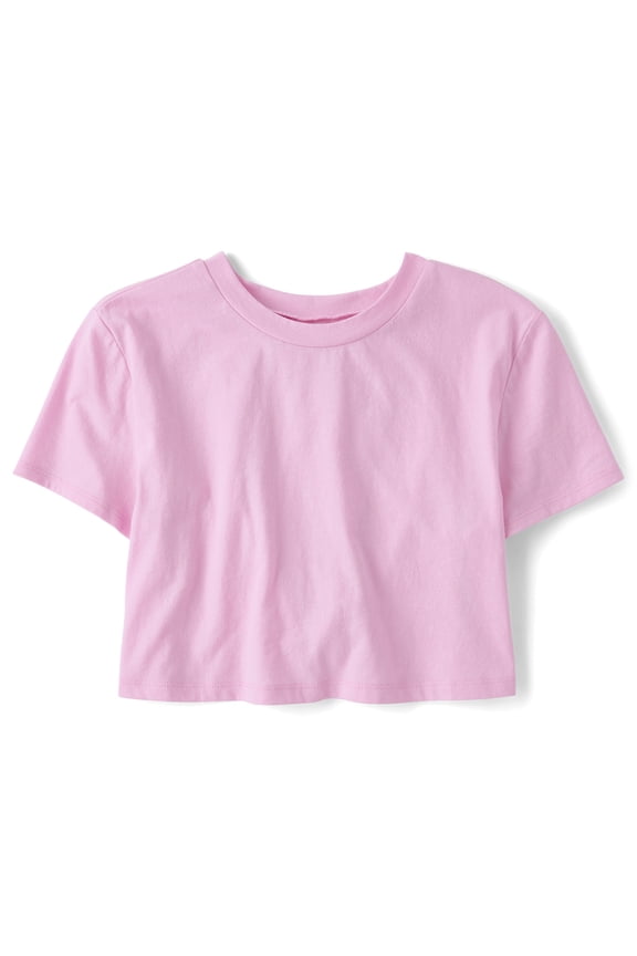 Girls Short Sleeve Tulip Top, Sizes XS-XXL