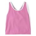 thumbnail image 1 of The Children's Place Girls Sleeveless Contrast Ribbed Cross Back Tank Top, Sizes XS-XXL, 1 of 3