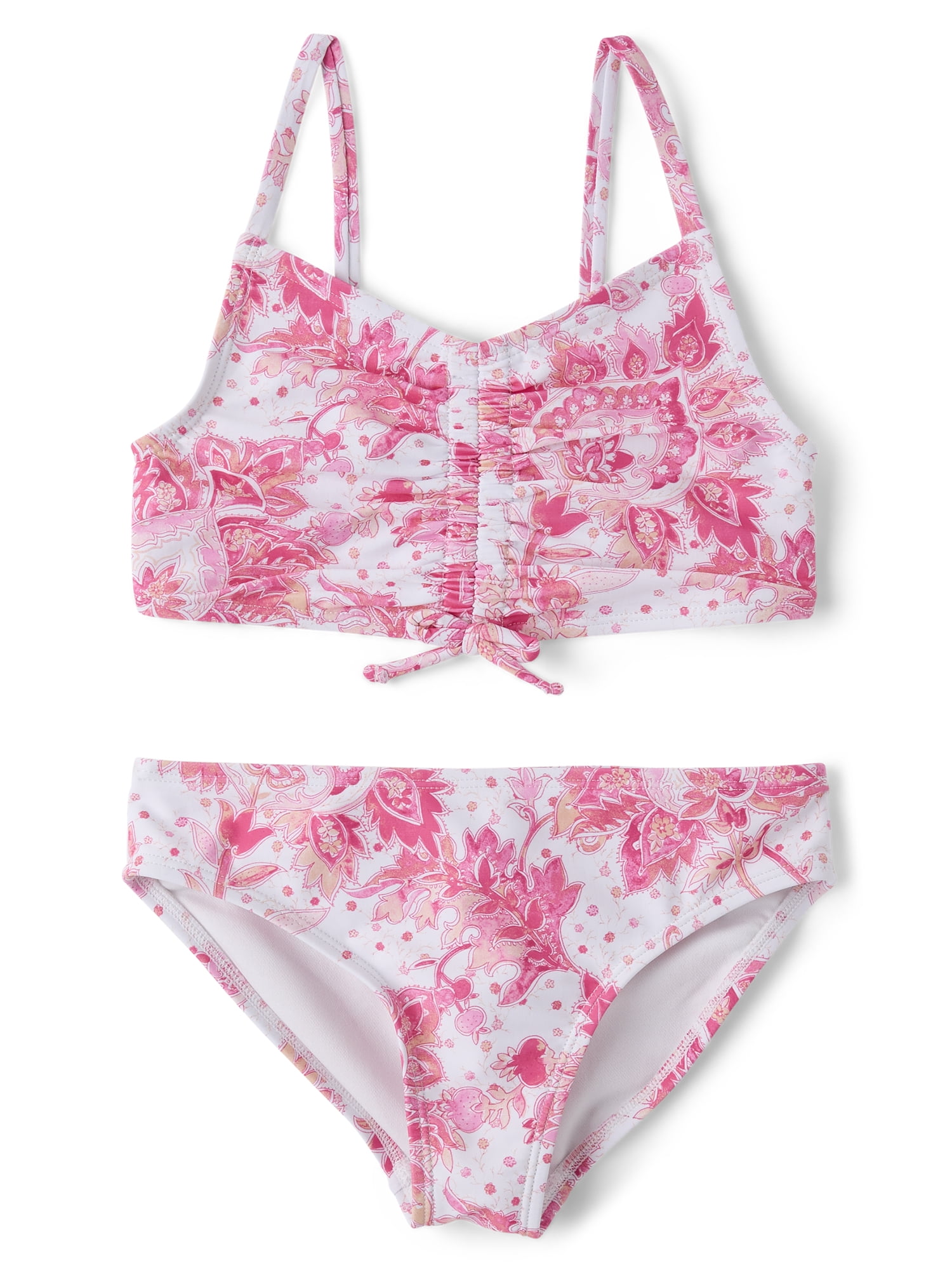 The Children's Place Girls Sleeveless Paisley Bikini Swimsuit, 2-Piece, Sizes XS-XXL