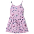thumbnail image 1 of The Children's Place Girls Sleeveless Printed V-Waist Flutter Romper, Sizes XS-XXL, 1 of 3