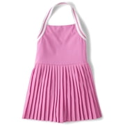 The Childrens Place Girls Sleeveless Quick Dry Halter Pleated Tennis Dress, Sizes XS-XXL