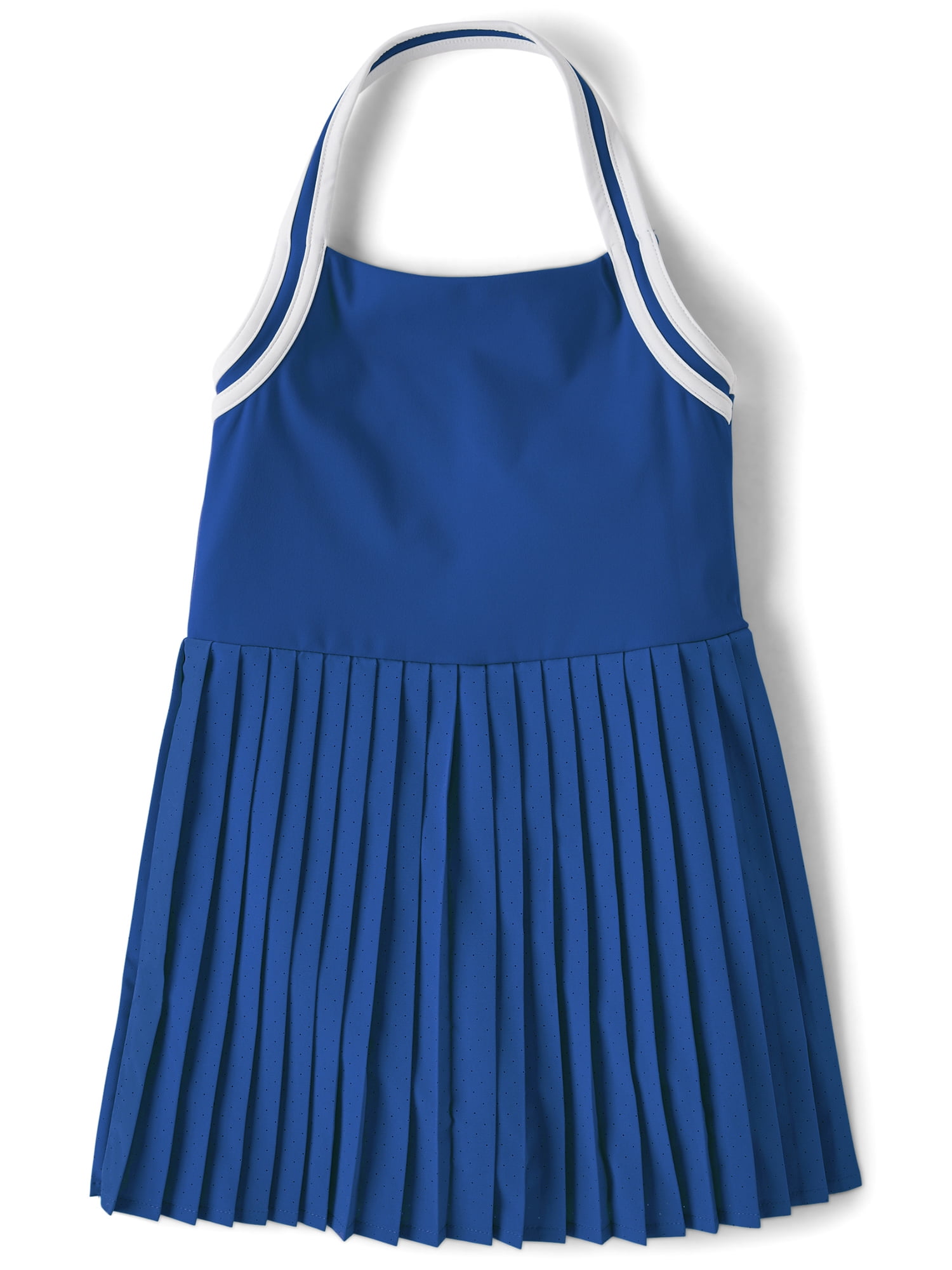 The Children's Place Girls Sleeveless Quick Dry Halter Pleated Tennis Dress, Sizes XS-XXL