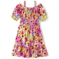 thumbnail image 1 of The Children's Place Girls Smocked Dress, Spring, Summer, Sizes XS-XXL, 1 of 3