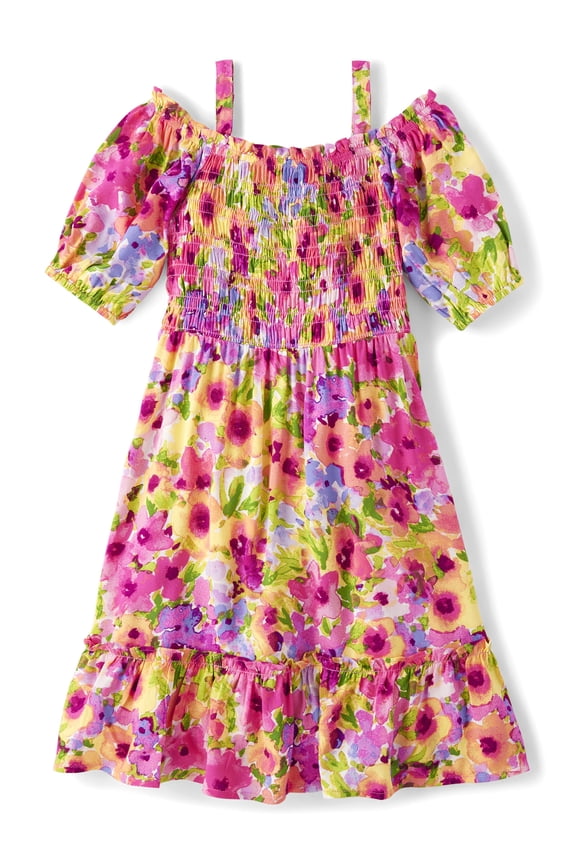 Girls Smocked Dress, Spring, Summer, Sizes XS-XXL