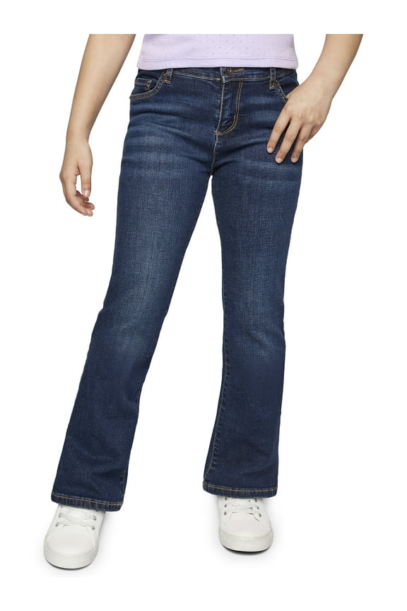 Girls Stretch Bootcut Jean, Sizes 4-18