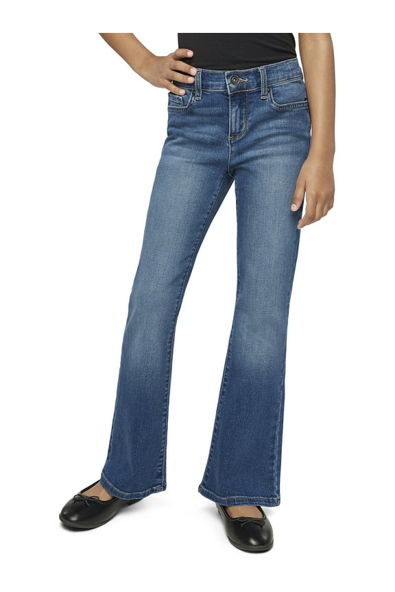 Girls Stretch Flare Jean, Sizes 4-18