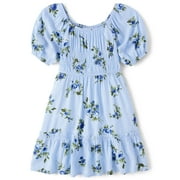 Mommy and Me Floral Ruffle Dress, Sizes XS-XXL
