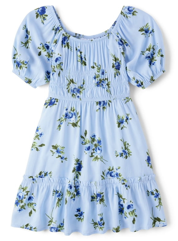Mommy and Me Floral Ruffle Dress, Sizes XS-XXL