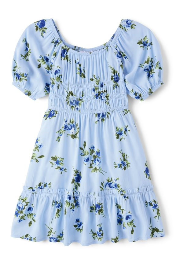 Mommy and Me Floral Ruffle Dress, Sizes XS-XXL