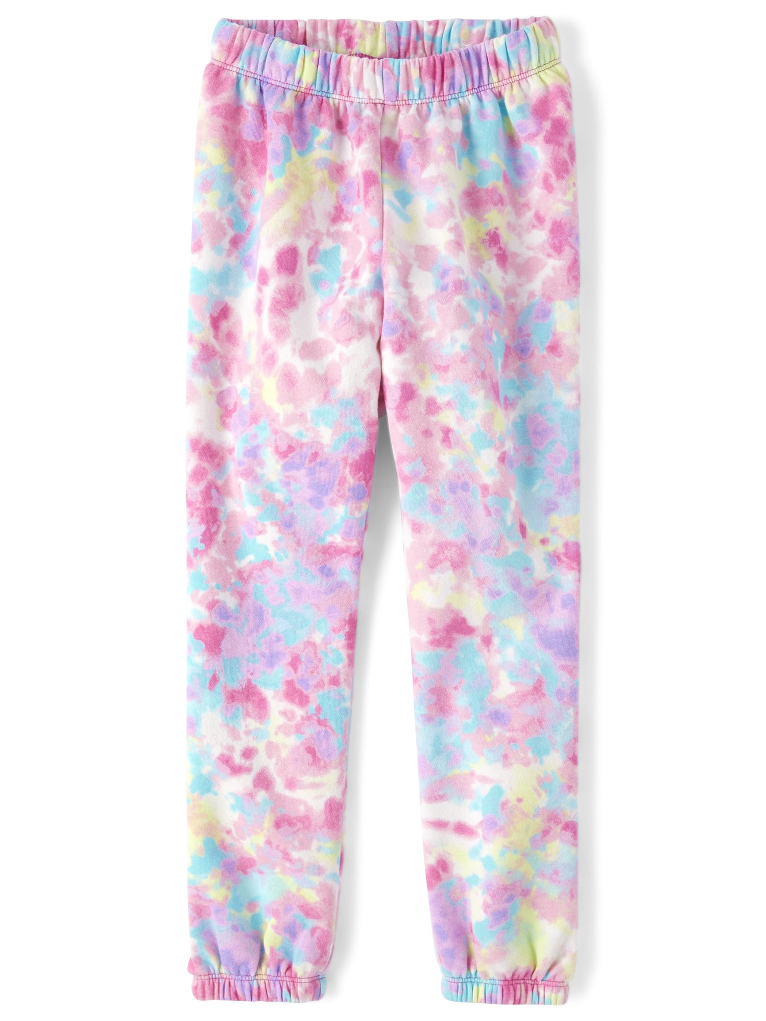 The Children's Place Girls Tie-Dye Print Jogger Sweatpants, Sizes XS-XXL