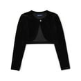 thumbnail image 1 of The Children's Place Girls Velour Shrug, Sizes XS-XXL, 1 of 3