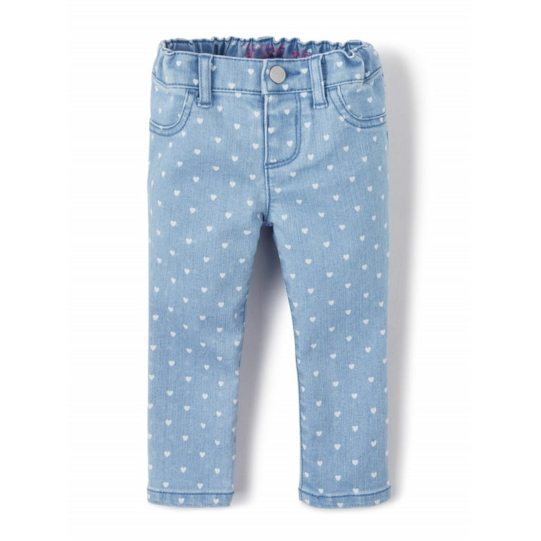 Children's top denim jeggings