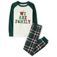 thumbnail image 1 of The Children's Place Kids Unisex Matching Family We Are Family Snug Fit Cotton Pajamas, Sizes 4-16, 1 of 3