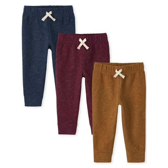 The Children's Place Toddler Boy Active Joggers 3Pack Set, Sizes 125T