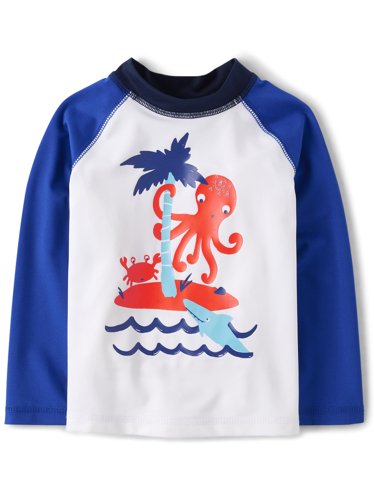 The Children's Place Baby & Toddler Long Sleeve Rashguard, Sizes 12M-5T