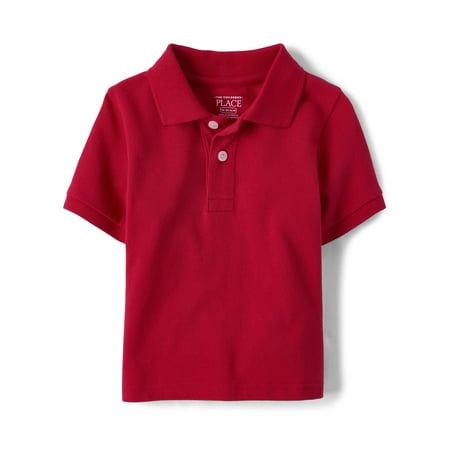The Children's Place Toddler Boy's Short Sleeve Pique Polo