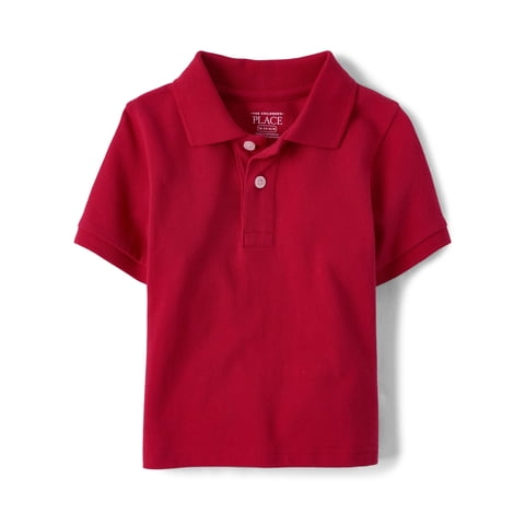 Toddler Boy's Short Sleeve Pique Polo