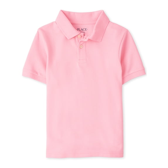 The Children's Place Toddler Boy's Short Sleeve Solid Pique Polo, Sizes 12M-5T