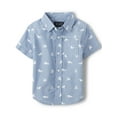 thumbnail image 1 of The Children's Place Toddler Boy's Short Sleeve Woven top, Sizes 12M-5T, 1 of 3