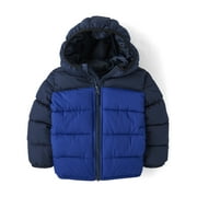 THE CHILDREN'S PLACE Toddler Boys Hooded Puffer Jacket, Sizes 12M-5T