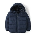 thumbnail image 1 of The Children's Place Toddler Boys Hooded Puffer Jacket, Sizes 12M-5T, 1 of 3