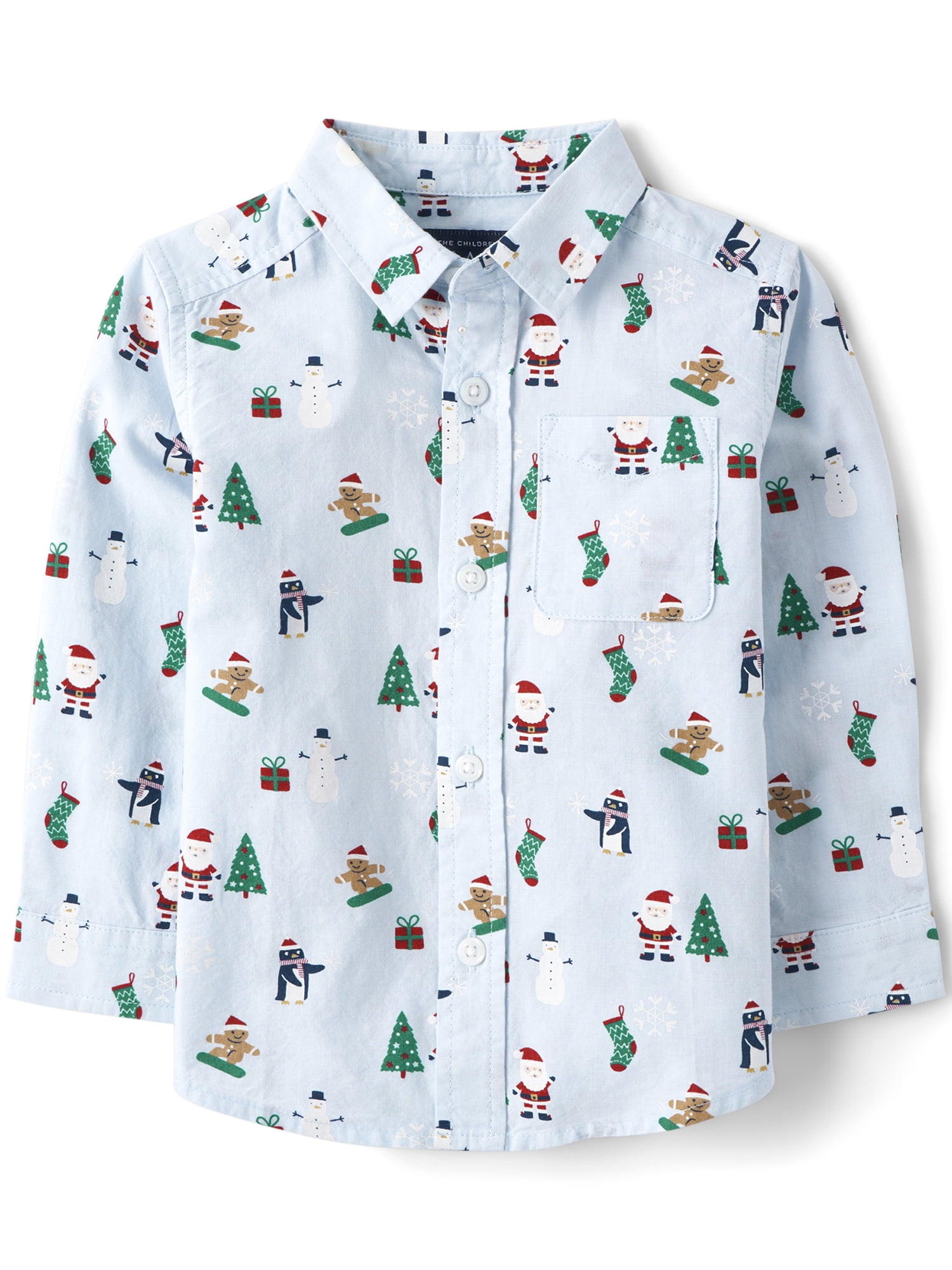 boys holiday dress shirt Christmas Boy's Shirt in Plaid