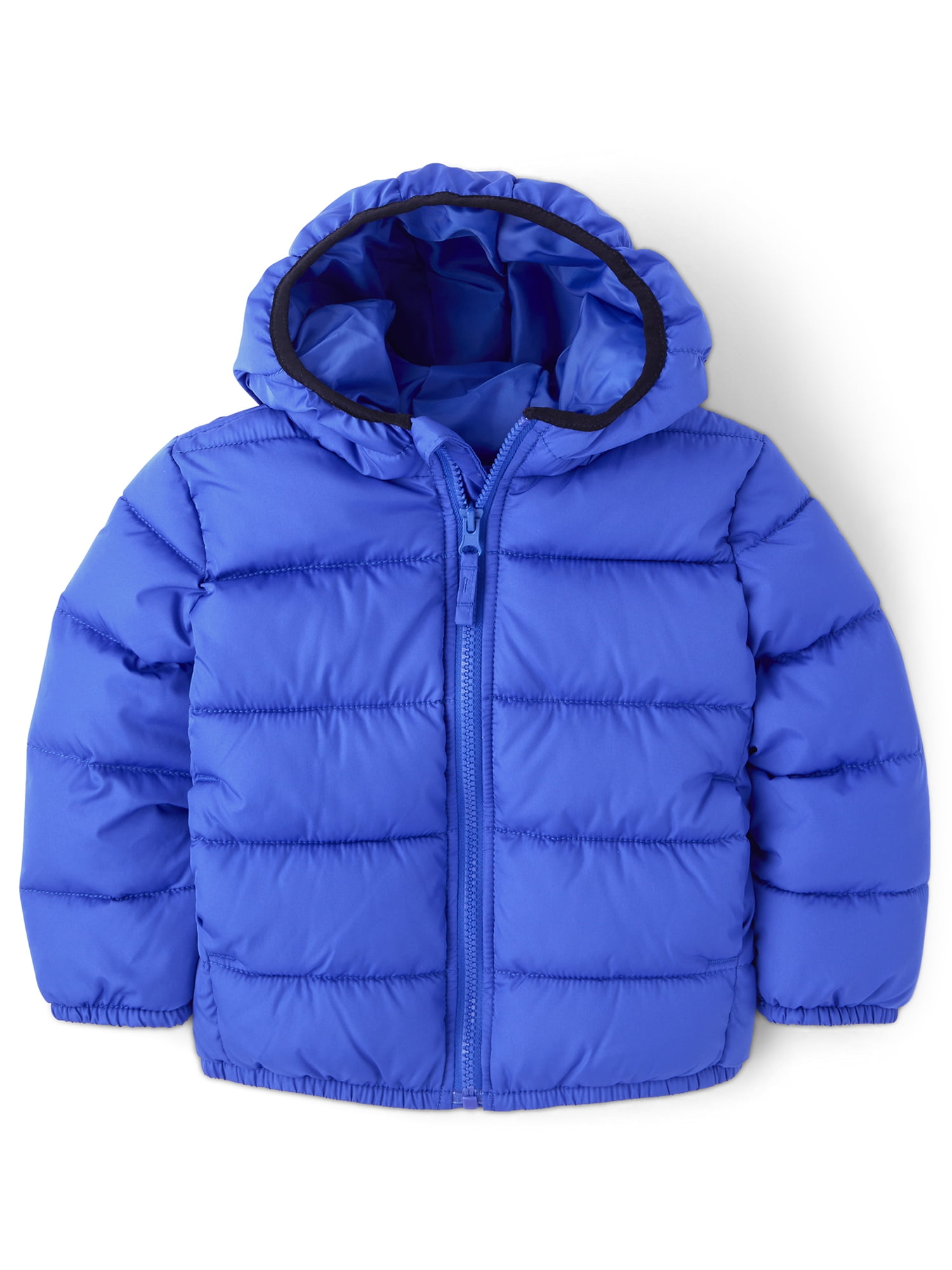 The Children's Place Toddler Boys Long Sleeve Hooded Puffer Jacket, Sizes 12M-5T